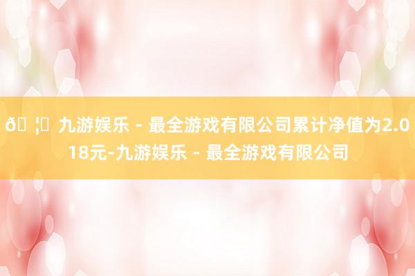 🦄九游娱乐 - 最全游戏有限公司累计净值为2.018元-九游